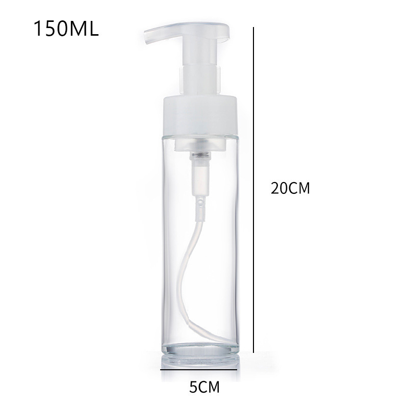 空のガラス泡ポンプ ボトル クリアつや消しスキンケア泡ハンドソープ ボトル 空のガラス泡ポンプ ボトル クリアつや消しスキンケア泡ハンドソープ ボトル