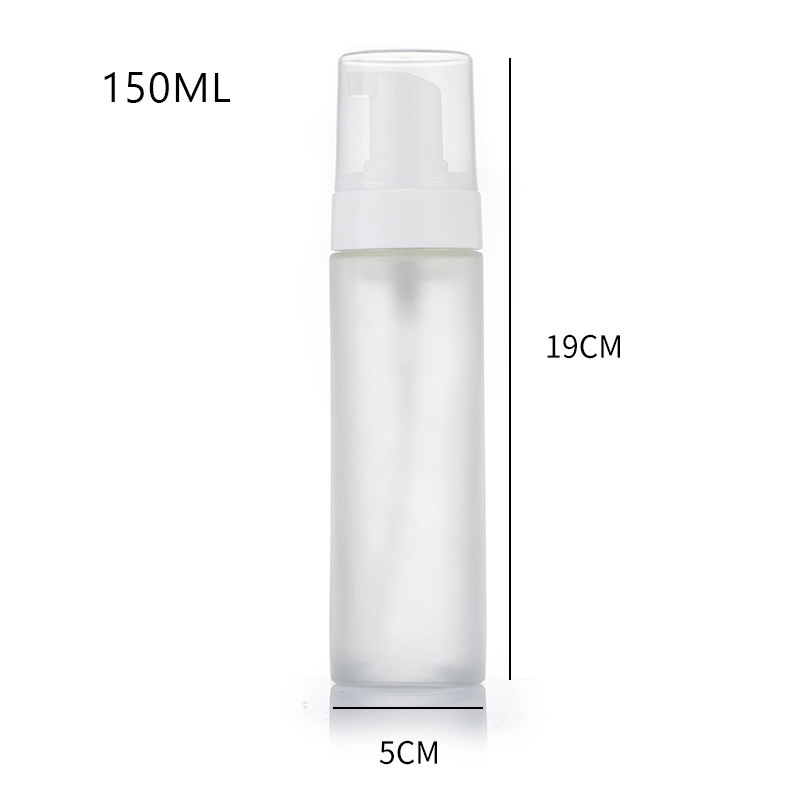 空のガラス泡ポンプ ボトル クリアつや消しスキンケア泡ハンドソープ ボトル 空のガラス泡ポンプ ボトル クリアつや消しスキンケア泡ハンドソープ ボトル