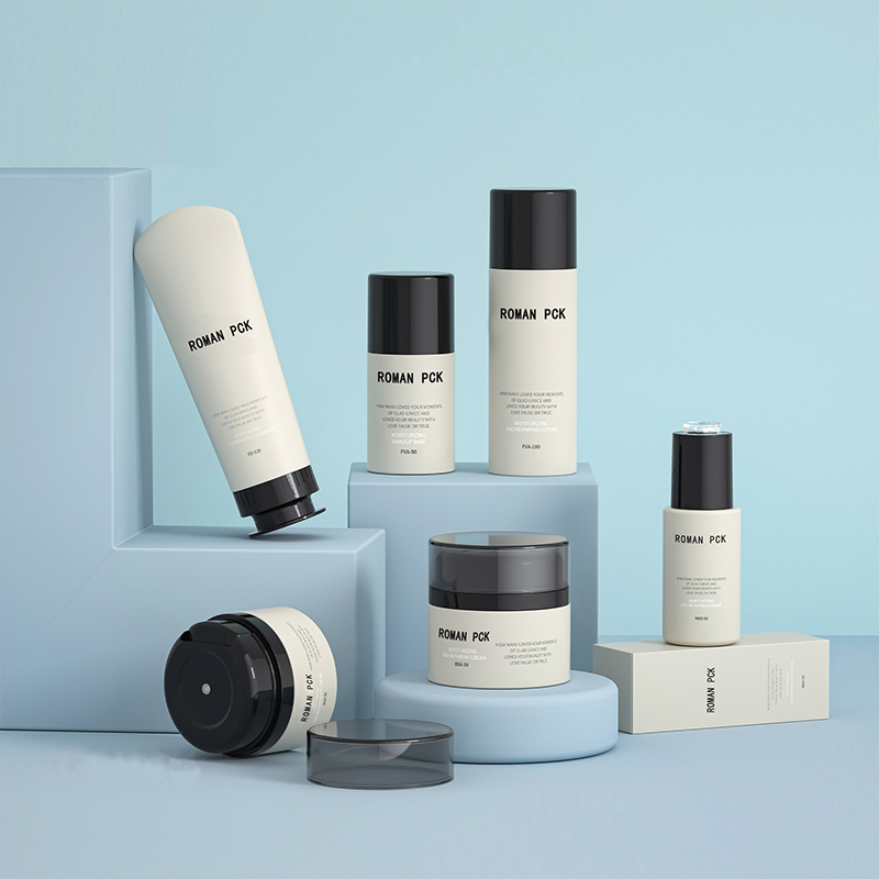 15 ミリリットル 30 ミリリットル 50 ミリリットルプラスチック真空クリームジャーエアレスプレスポンプボトル化粧品包装容器スキンケアフェイスクリームローション