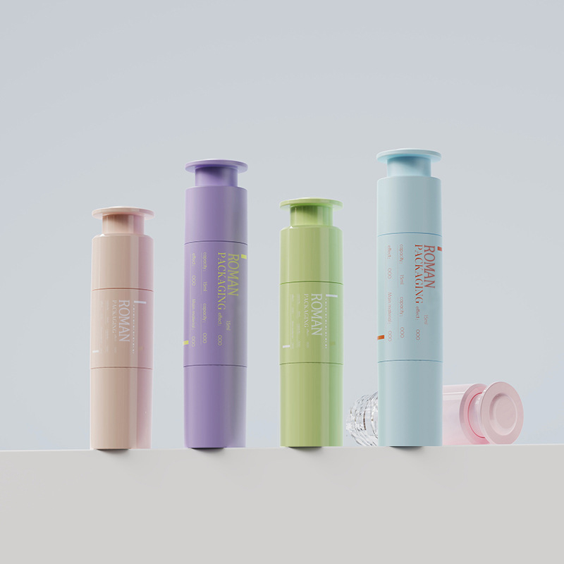 10 ミリリットル 15 ミリリットル 20 ミリリットル化粧品包装シリンジカスタムアイクリームシリンジ化粧品ポータブルプラスチックローションエアレスボトル 10 ミリリットル 15 ミリリットル 20 ミリリットル化粧品包装シリンジカスタムアイクリームシリンジ化粧品ポータブルプラスチックローションエアレスボトル