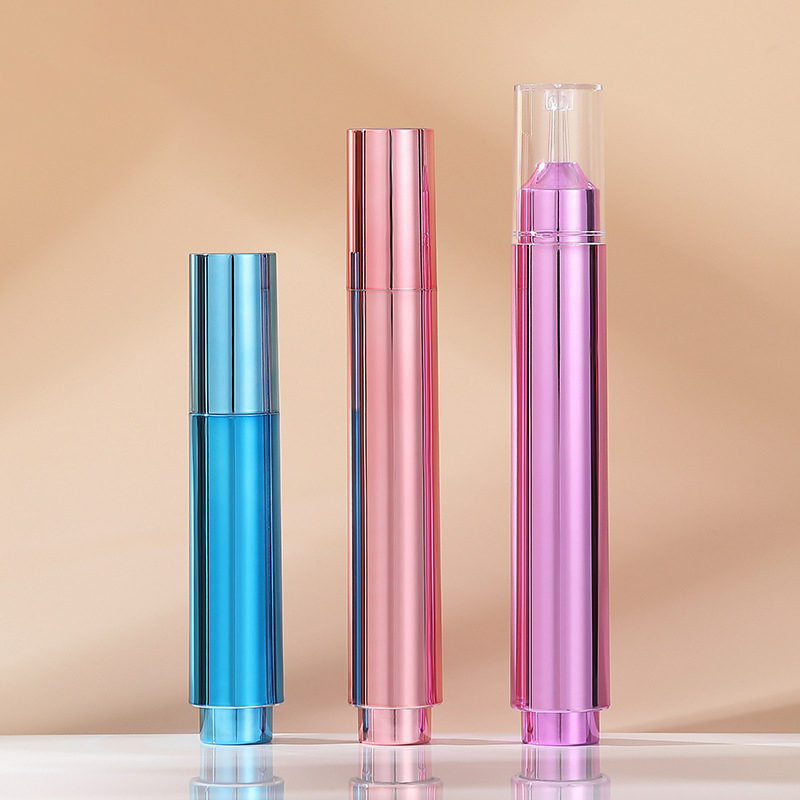 5 ミリリットル 10 ミリリットル 15 ミリリットルエアレス血清ポンプシリンジボトルアンプル型プラスチックローションボトルスキンケア洗顔料アイクリーム