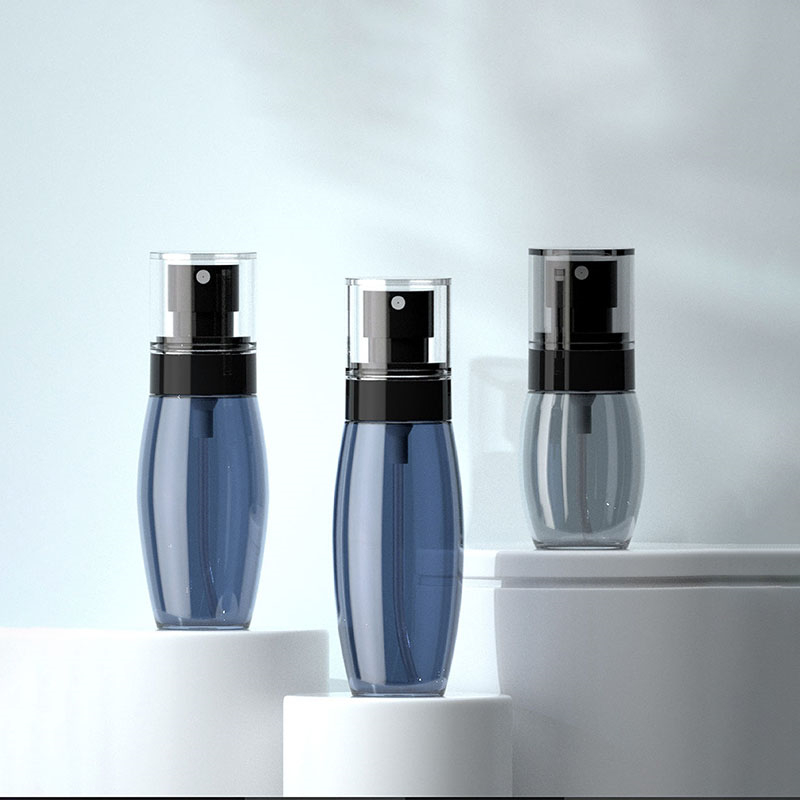 40 ミリリットル 60 ミリリットル 80 ミリリットル黒日焼け止めミストスプレーボトルボディ香水噴霧器プラスチック容器ヘアパウダーポンプボトル