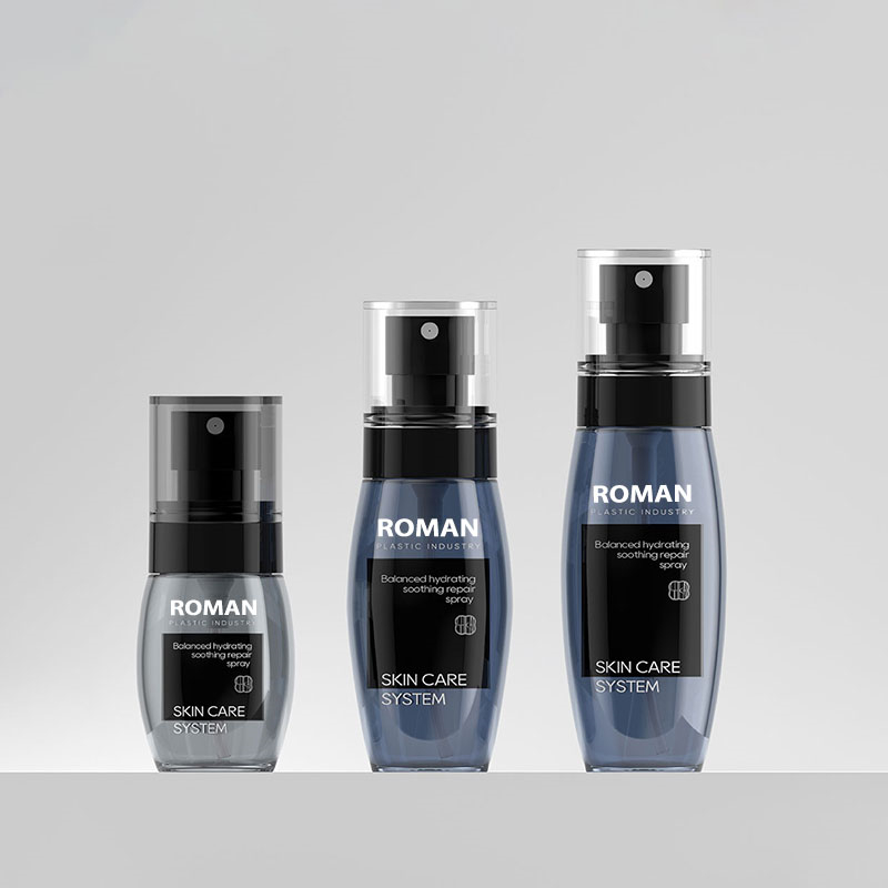 40 ミリリットル 60 ミリリットル 80 ミリリットル黒日焼け止めミストスプレーボトルボディ香水噴霧器プラスチック容器ヘアパウダーポンプボトル