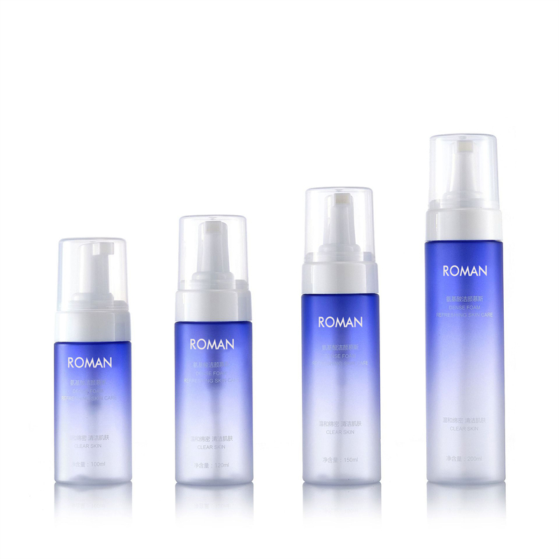 100 ミリリットル 120 ミリリットル 150 ミリリットル 200 ミリリットル PET グラデーションブルーカラー泡液体石鹸ディスペンサー発泡ポンプボトルシャワージェル手洗いボトル浴室用品 100 ミリリットル 120 ミリリットル 150 ミリリットル 200 ミリリットル PET グラデーションブルーカラー泡液体石鹸ディスペンサー発泡ポンプボトルシャワージェル手洗いボトル浴室用品