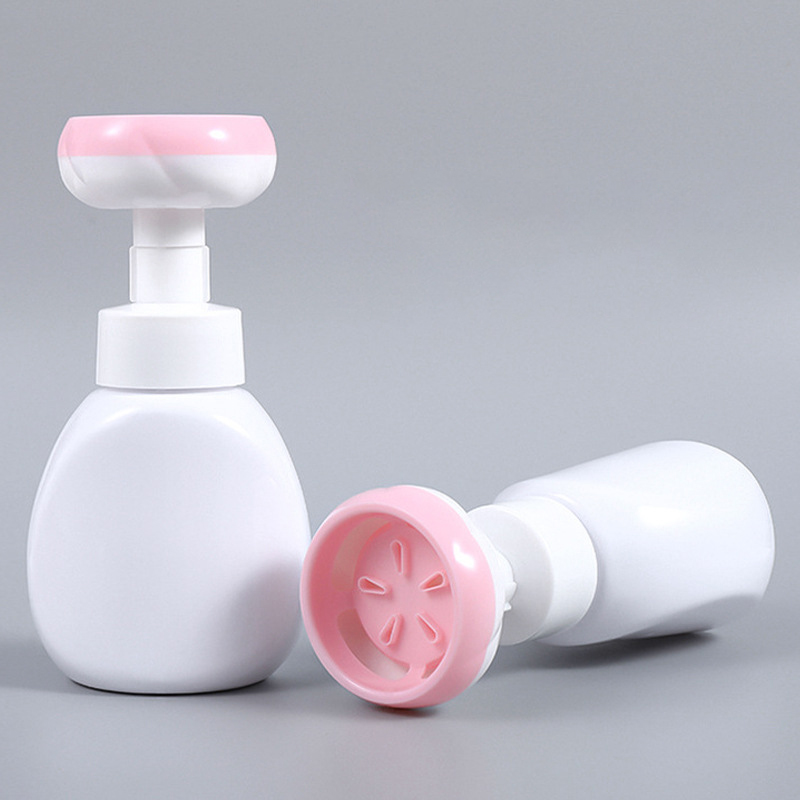 かわいい空の子供プラスチック 300 ミリリットル 400 ミリリットル 500 ミリリットル手洗い消毒剤ボトル足の花スタンプ石鹸ディスペンサー泡クレンザーポンプボトル かわいい空の子供プラスチック 300 ミリリットル 400 ミリリットル 500 ミリリットル手洗い消毒剤ボトル足の花スタンプ石鹸ディスペンサー泡クレンザーポンプボトル