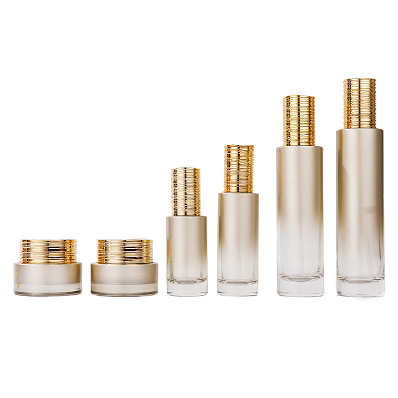 電気めっきブラシ付き蓋付きガラス血清ボトル 電気めっきブラシ付き蓋付きガラス血清ボトル