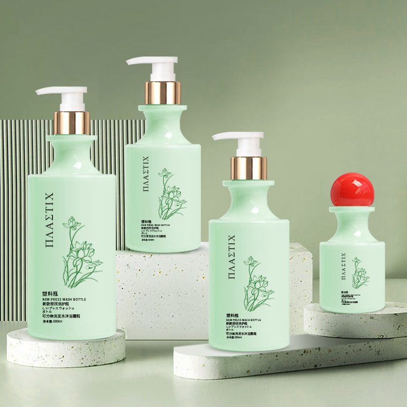 ハイエンド湾曲ネックつや消しプラスチック洗顔ローションボトルスキンケアトナーボトル 100 ミリリットル 200 ミリリットル 300 ミリリットル 500 ミリリットルとボールキャップ ハイエンド湾曲ネックつや消しプラスチック洗顔ローションボトルスキンケアトナーボトル 100 ミリリットル 200 ミリリットル 300 ミリリットル 500 ミリリットルとボールキャップ