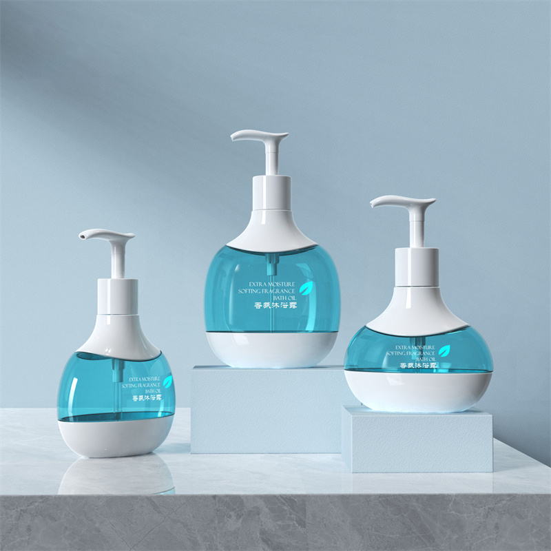 サンシャイン 300 ミリリットル 400 ミリリットル 500 ミリリットル卸売エマルジョンボトル PET プラスチックベビーローションボトル化粧品ディスペンサーエマルジョン空のボトル