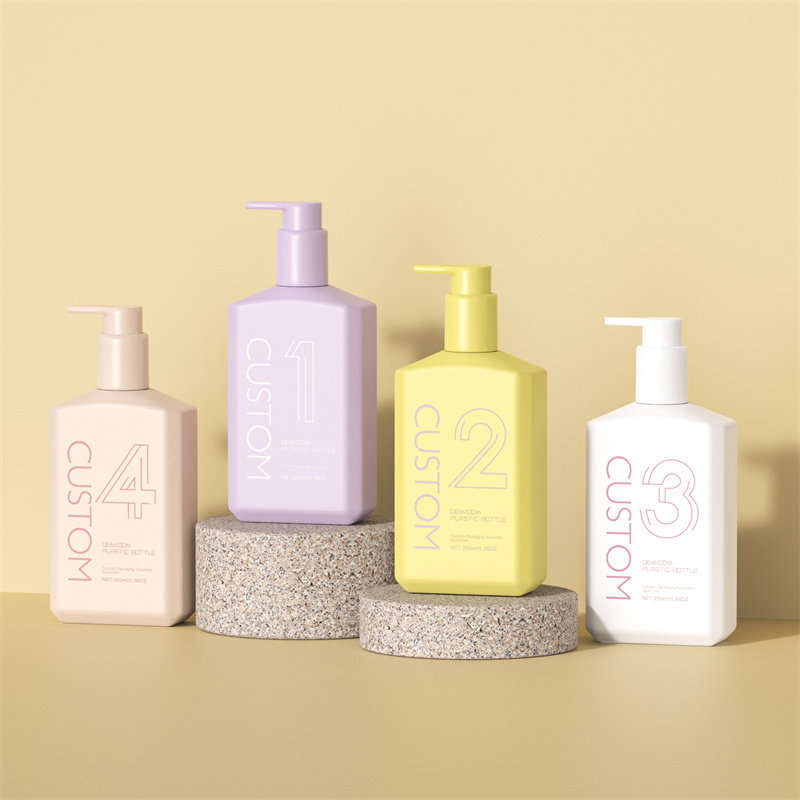 250 ミリリットル 10 オンスつや消しフラット斜めショルダーハンドボディローションポンプボトルスキンケアベビーシャンプーシャワーゲルボトル 250 ミリリットル 10 オンスつや消しフラット斜めショルダーハンドボディローションポンプボトルスキンケアベビーシャンプーシャワーゲルボトル