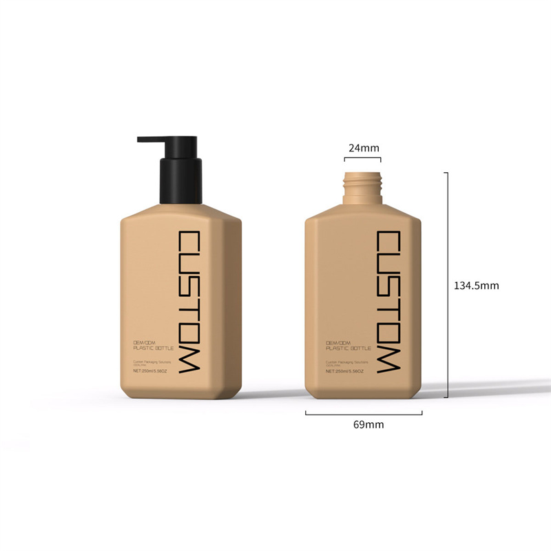 250 ミリリットル 10 オンスつや消しフラット斜めショルダーハンドボディローションポンプボトルスキンケアベビーシャンプーシャワーゲルボトル 250 ミリリットル 10 オンスつや消しフラット斜めショルダーハンドボディローションポンプボトルスキンケアベビーシャンプーシャワーゲルボトル