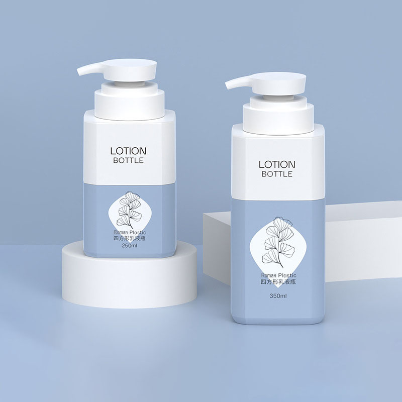 350 ミリリットル 500 ミリリットル大容量正方形ペットプラスチックサブボトリングボトル日用品ケアシャワー空のシャンプー容器バスジェル 800 ミリリットル 1000 ミリリットル