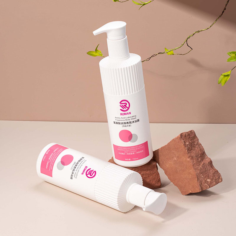 ホットホワイトストライプ HDPE プラスチックボトル波形ノズル 500 ミリリットル 700 ミリリットルシャンプーシャワージェルローションポンプキャップベトナム ホットホワイトストライプ HDPE プラスチックボトル波形ノズル 500 ミリリットル 700 ミリリットルシャンプーシャワージェルローションポンプキャップベトナム