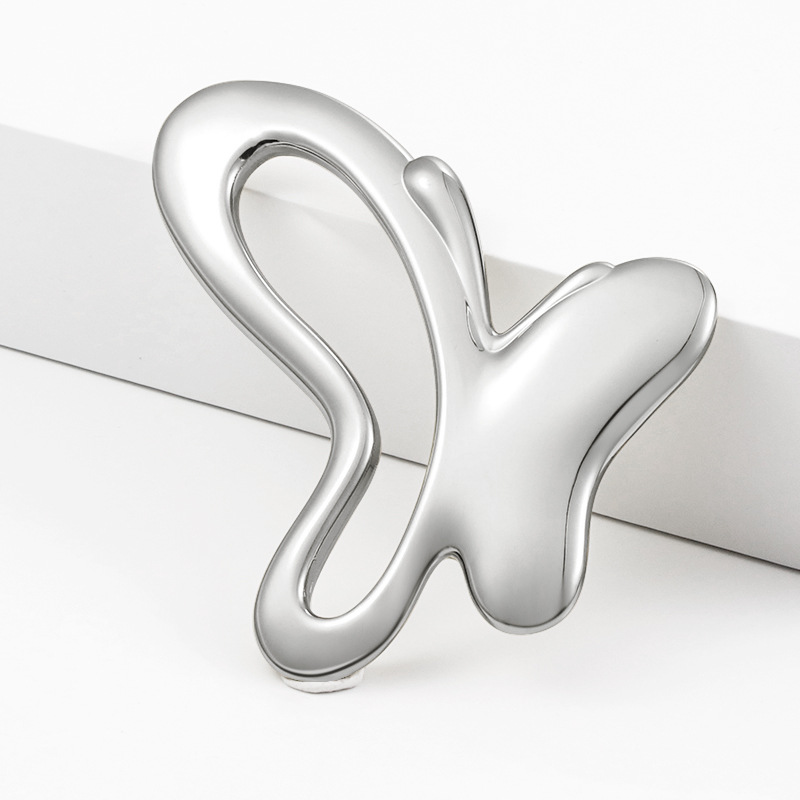 蝶亜鉛合金卦沙ツールハンドヘルド美容ツールポータブルアイクリームスティックマッサージャー