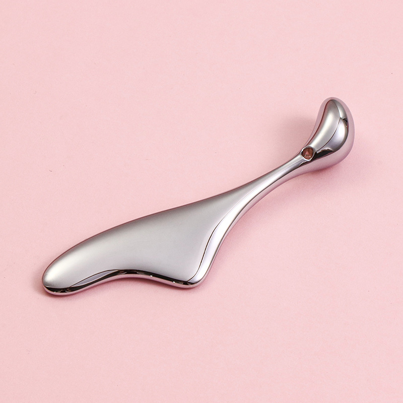 ミニ Guasha ハンドヘルド美容ツールポータブルアイクリームスティックマッサージャー ミニ Guasha ハンドヘルド美容ツールポータブルアイクリームスティックマッサージャー