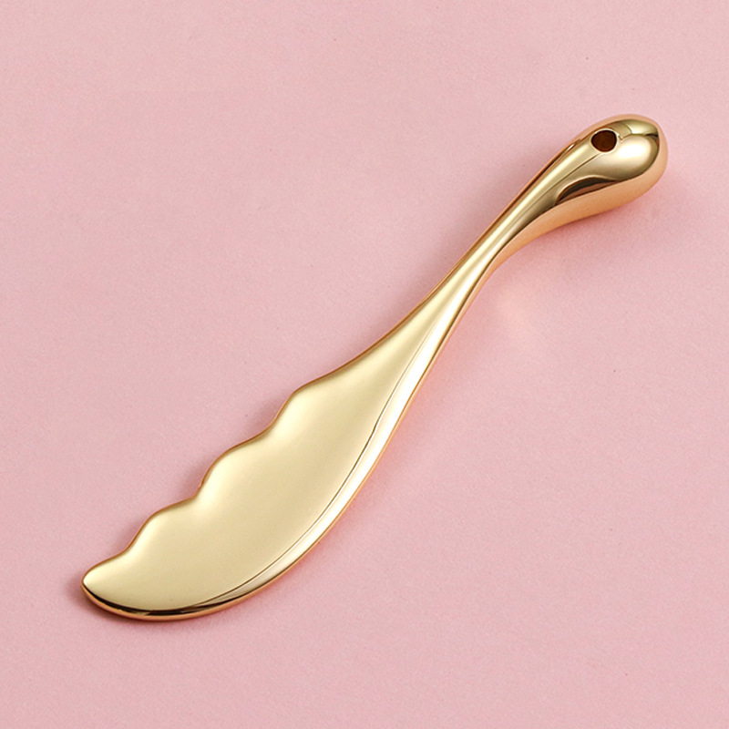 ミニ Guasha ハンドヘルド美容ツールポータブルアイクリームスティックマッサージャー ミニ Guasha ハンドヘルド美容ツールポータブルアイクリームスティックマッサージャー